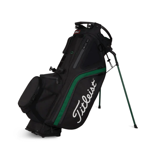 Titleist Hybrid 14 Stand Bag '22 TB21SX14 Golf Stuff - Save on New and Pre-Owned Golf Equipment Black/Green/Charcoal 