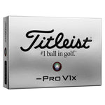 Titleist Pro V1x Left Dash Golf Balls Golf Stuff Box/12 