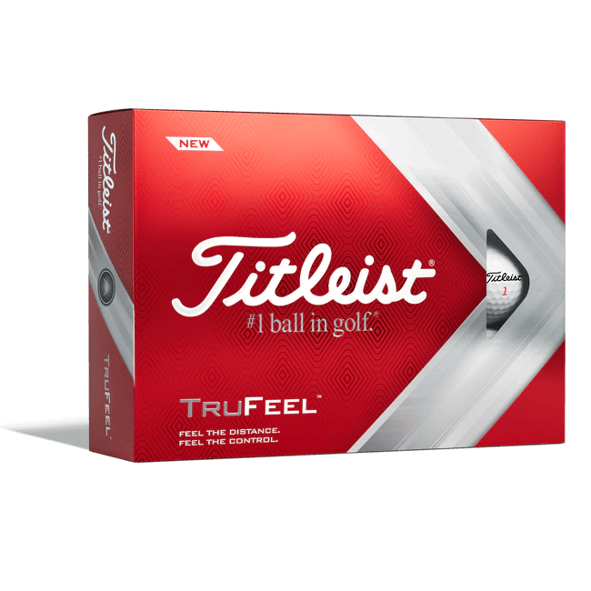Titleist TruFeel Golf Balls '22 Golf Stuff - Save on New and Pre-Owned Golf Equipment Box/12 White 