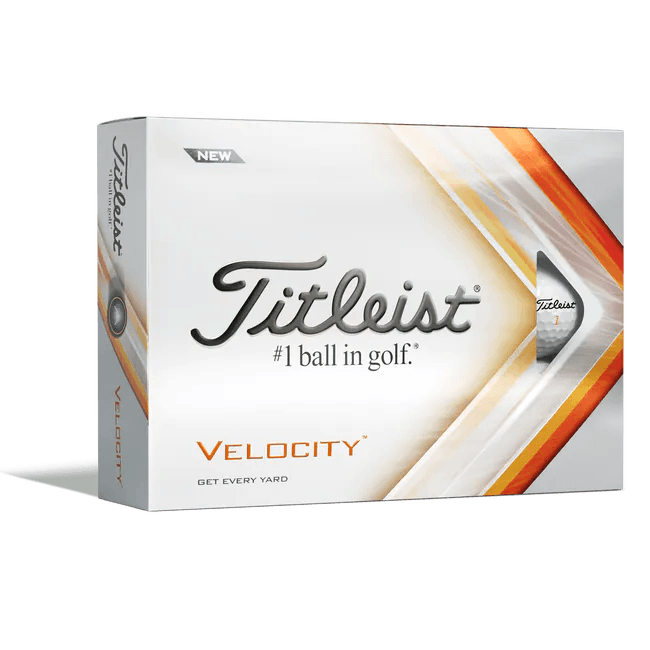 Titleist Velocity Golf Balls '22 Golf Stuff - Save on New and Pre-Owned Golf Equipment Box/12 White 