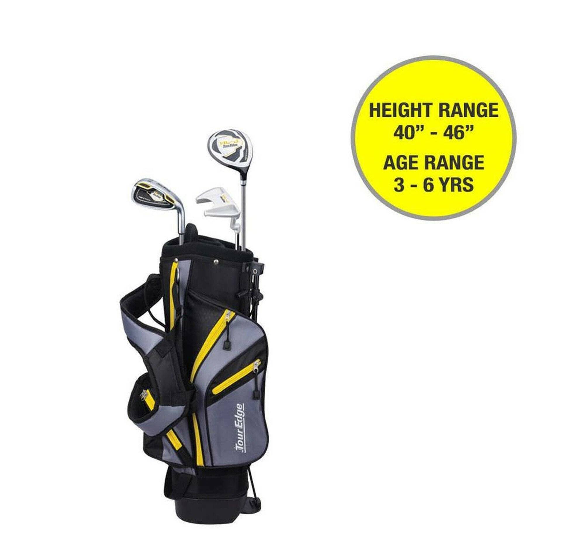 Tour Edge HL-J Junior Set/Bag Yellow 3-6yrs Golf Stuff - Save on New and Pre-Owned Golf Equipment Right