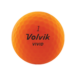 Volvik Vivid 2022 Golf Stuff Orange Sleeve/3 