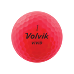 Volvik Vivid 2022 Golf Stuff Pink Sleeve/3 