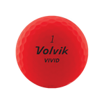 Volvik Vivid 2022 Golf Stuff Red Sleeve/3 
