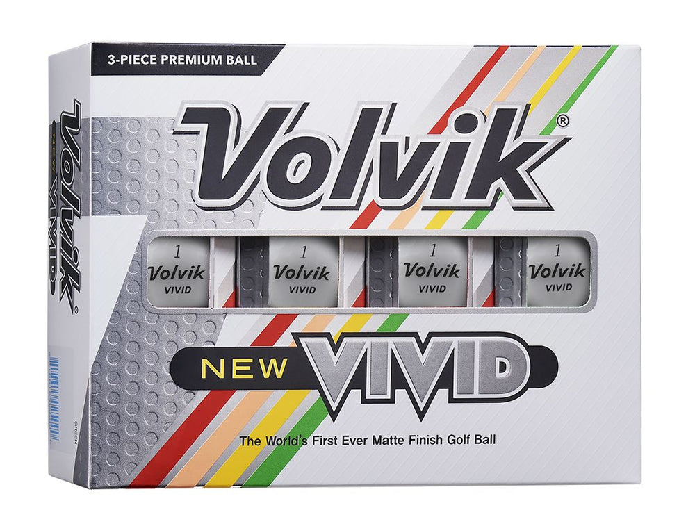 Volvik Vivid 2022 Golf Stuff White Box/12 