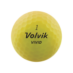 Volvik Vivid 2022 Golf Stuff Yellow Sleeve/3 