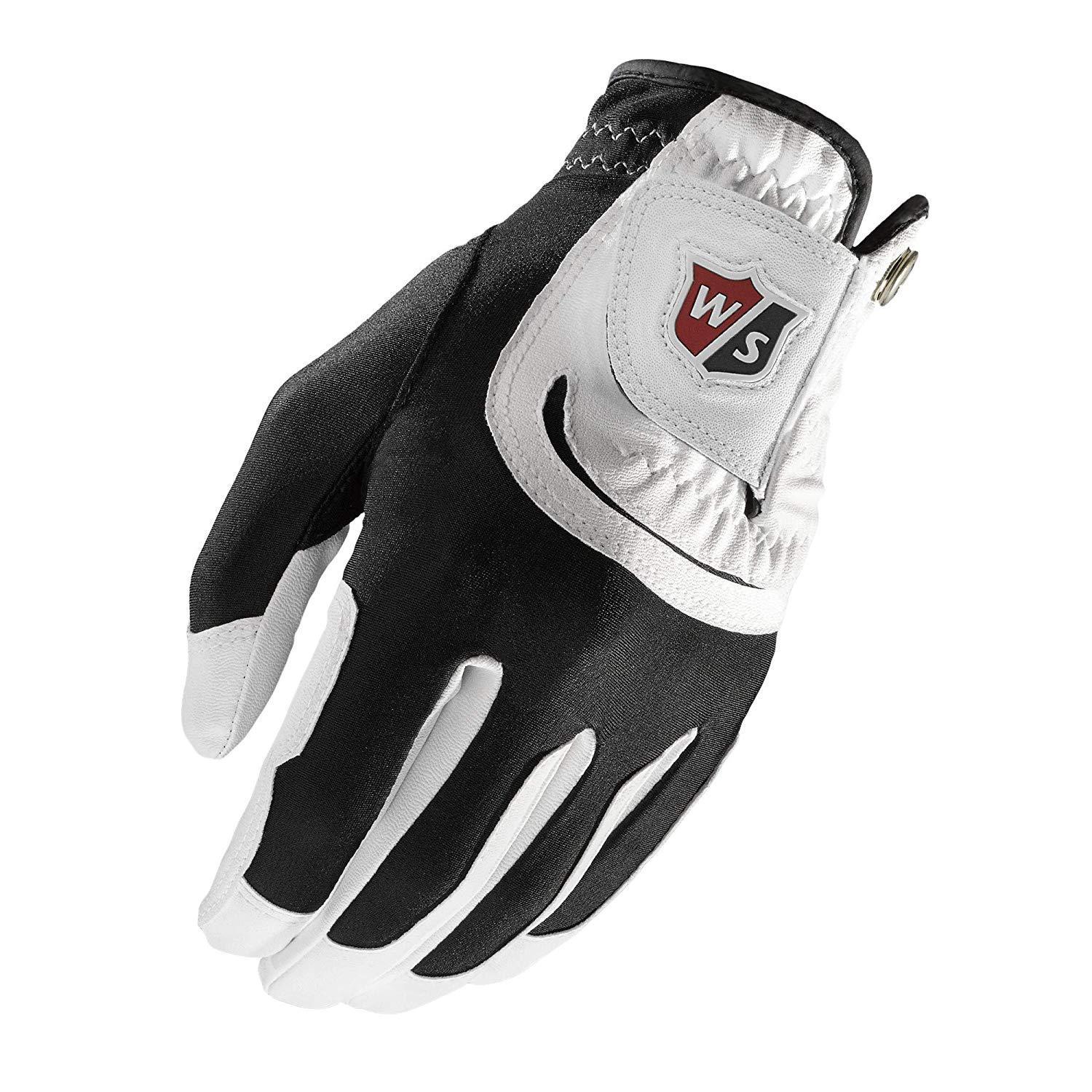 Wilson Staff Fit-All Golf Glove Mens Golf Stuff - Save on New and Pre-Owned Golf Equipment Left (for right handed players)