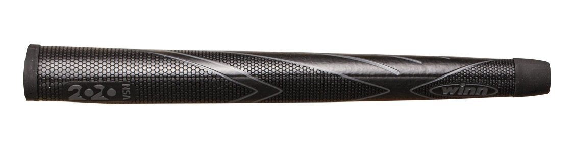 Winn VSN Putter Grip Grey Golf Stuff Midsize Pistol Excel Black