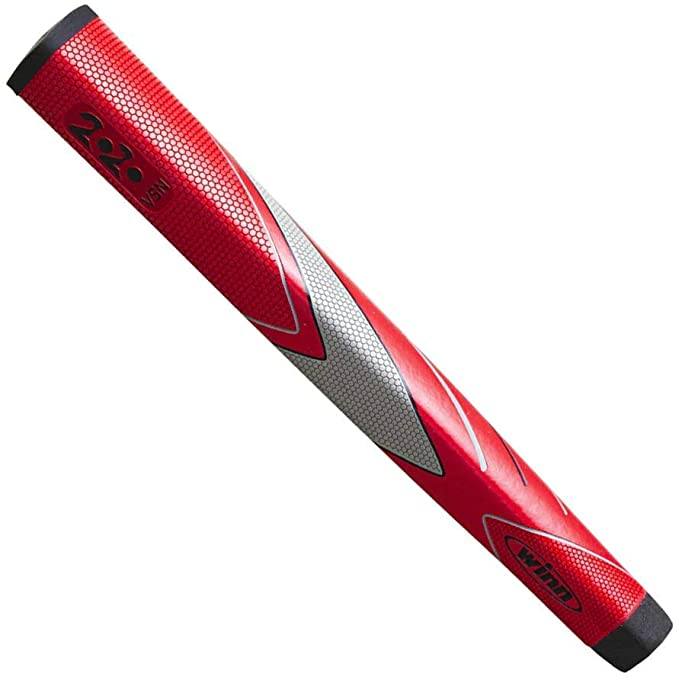 Winn VSN Putter Grip Golf Stuff Jumbolite Pistol Excel Red/Grey