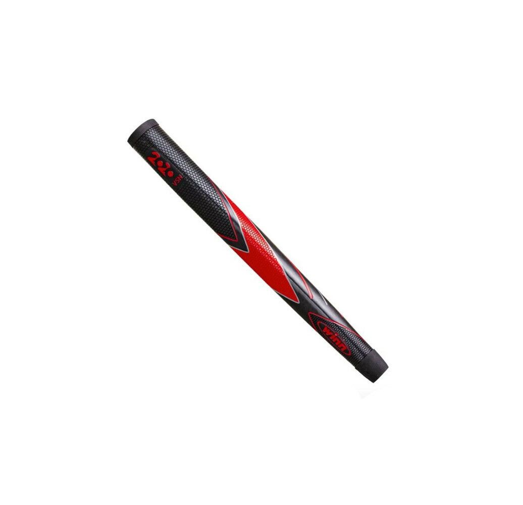 Winn VSN Putter Grip Golf Stuff Midsize Pistol Excel Black/Red
