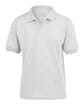 Youth Jersey Polo White G880B Shirts & Tops Golf Stuff Small