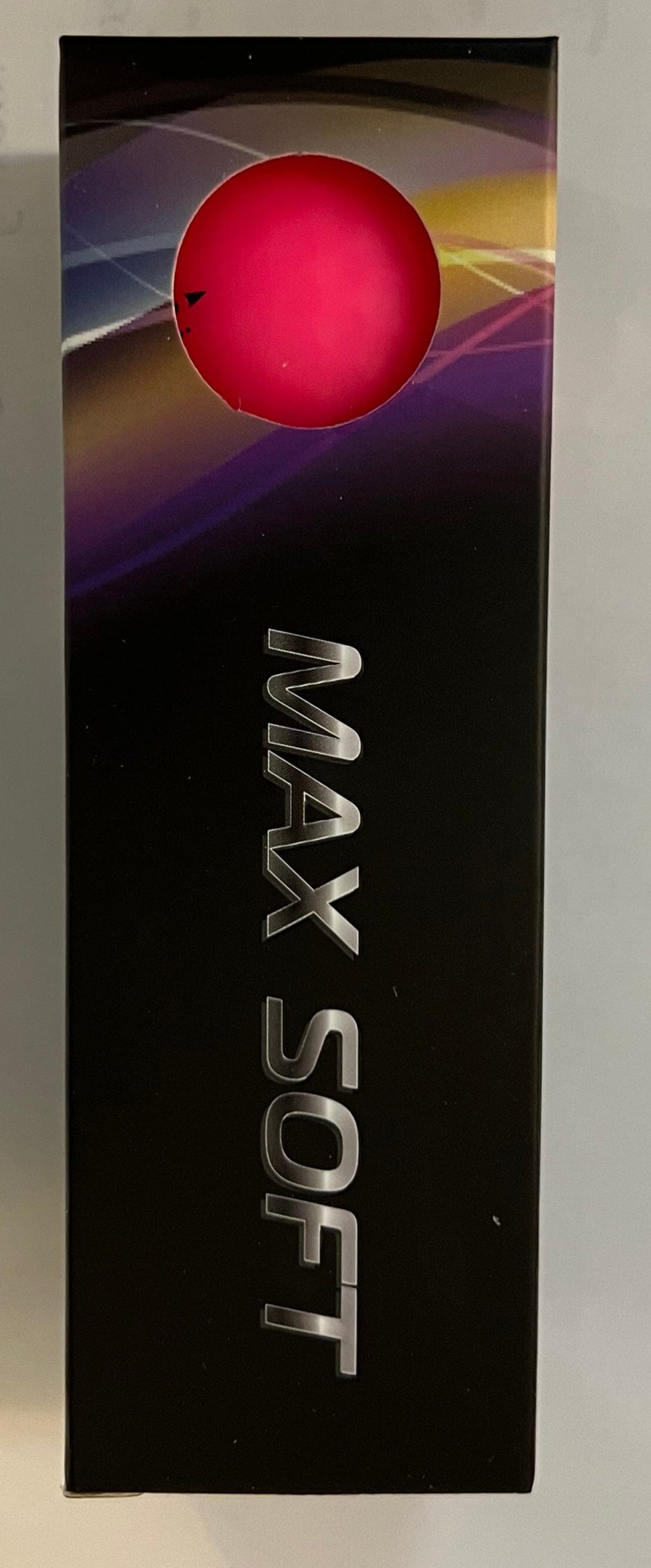 Accufli Max Soft Matte Finish Golf Balls Golf Balls Accufli Matte Pink Sleeve/3 