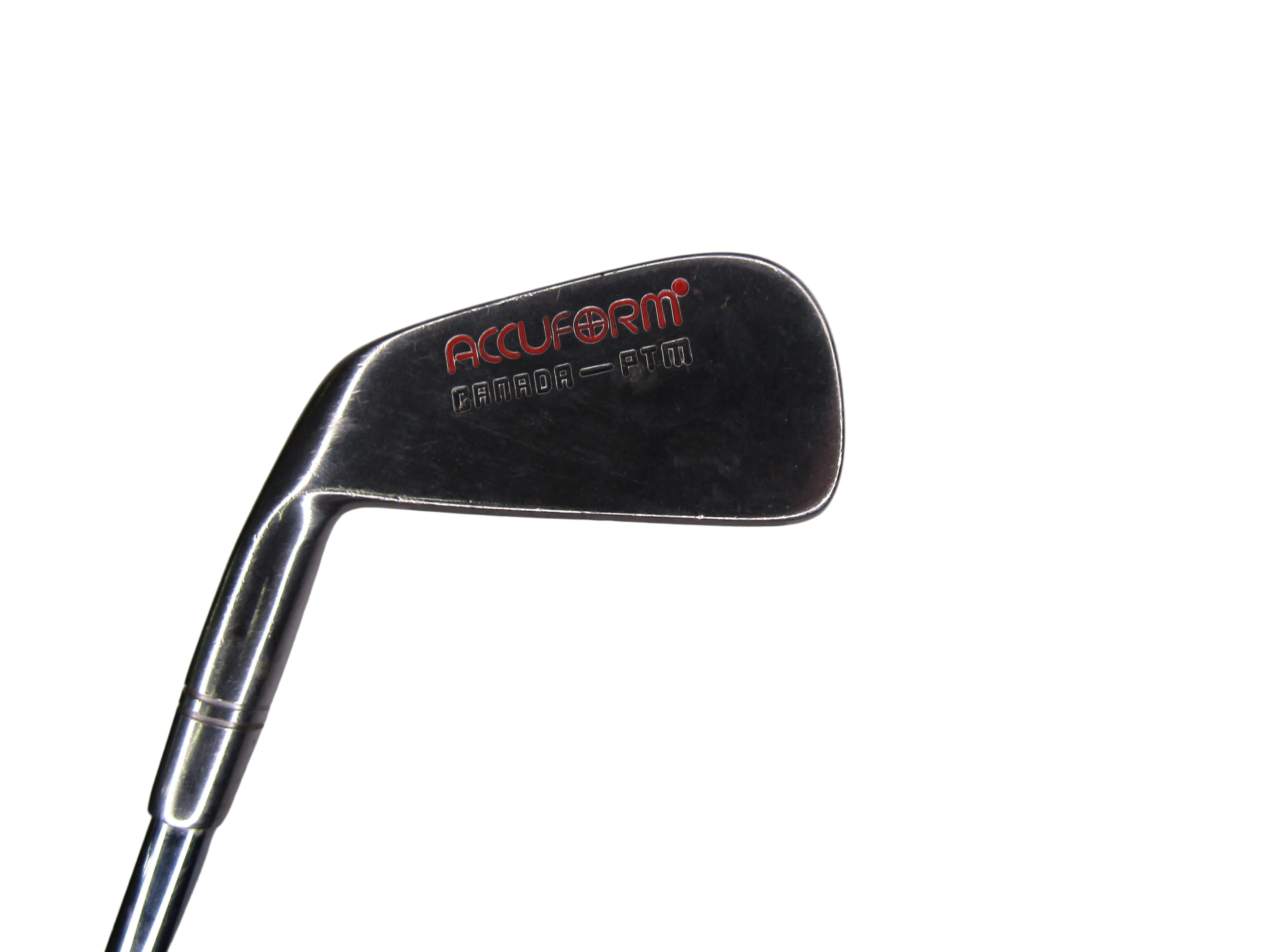 Accuform #1 Iron Steel Shaft Regular Flex Men's Left Pre-Owned Irons Accuform 