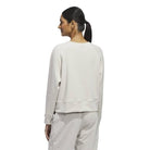 Adidas Beyond The Course Women's Side-snap Twistweave Sweatshirt JX6676 Women's Long Sleeve Adidas 