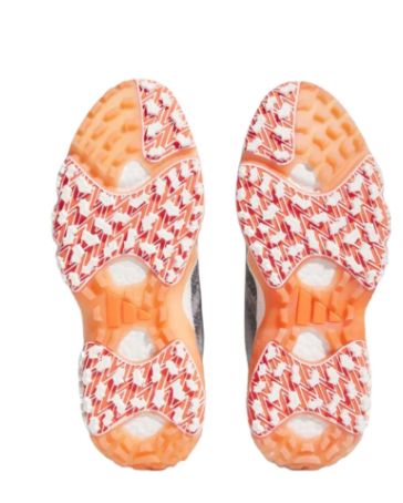 Adidas CodeChaos 22 Spikeless Golf Shoes GV9418 Grey/Orange/White Golf Stuff 