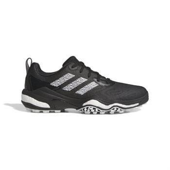 Adidas CodeChaos 25 IF3270 Spikeless Mens Golf Shoes Black/White Golf Shoes Adidas 9 Medium Men's