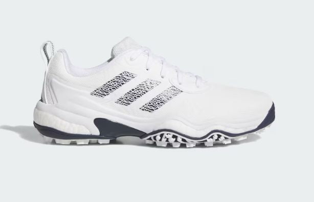 Adidas CodeChaos 25 IH8445 Spikeless Mens Golf Shoes White/Navy Golf Shoes Adidas 11 Medium Men's