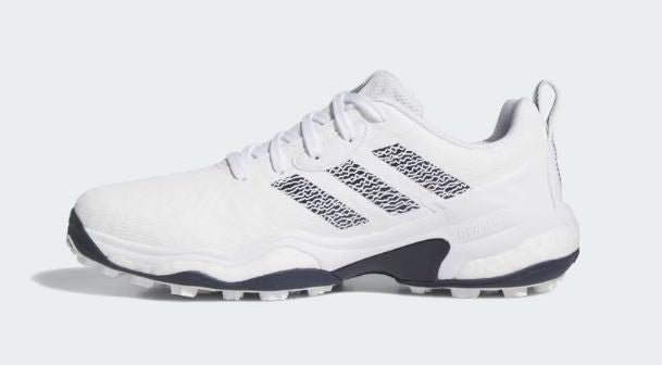 Adidas CodeChaos 25 IH8445 Spikeless Mens Golf Shoes White/Navy Golf Shoes Adidas 