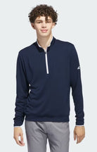 Adidas Core Lightweight 1/4 Zip Sweatshirt IU4506 Men's Pullover Adidas Medium Navy 