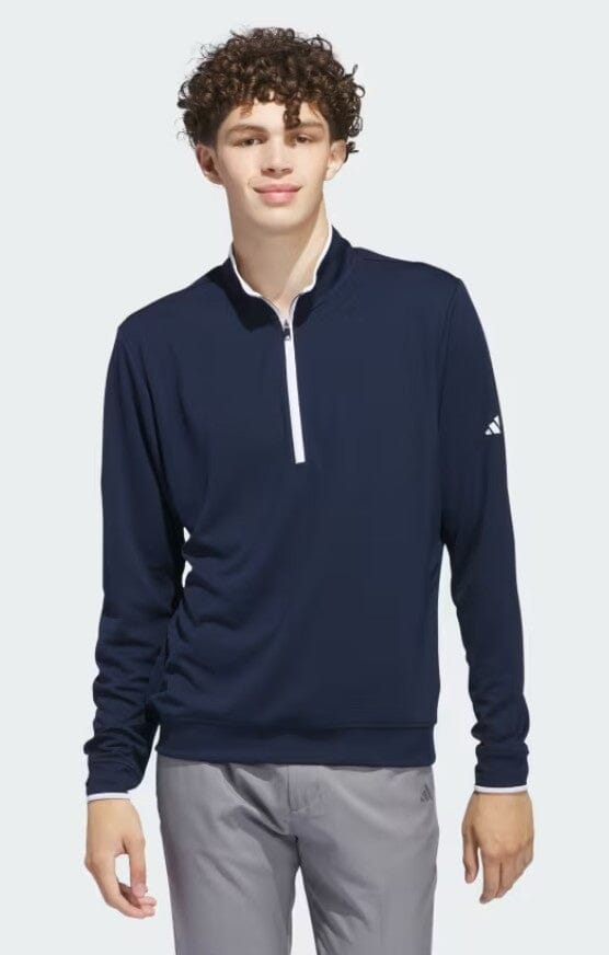 Adidas Core Lightweight 1/4 Zip Sweatshirt IU4506 Men's Pullover Adidas Medium Navy 