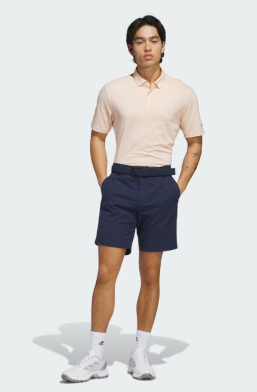 Adidas Go-To Polo Men's Powder Coral Melon JJ1721 Men's Polos Adidas 