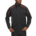 Adidas Men's Provisional FZ Rain Jacket Black/Red IT2364 Golf Stuff 