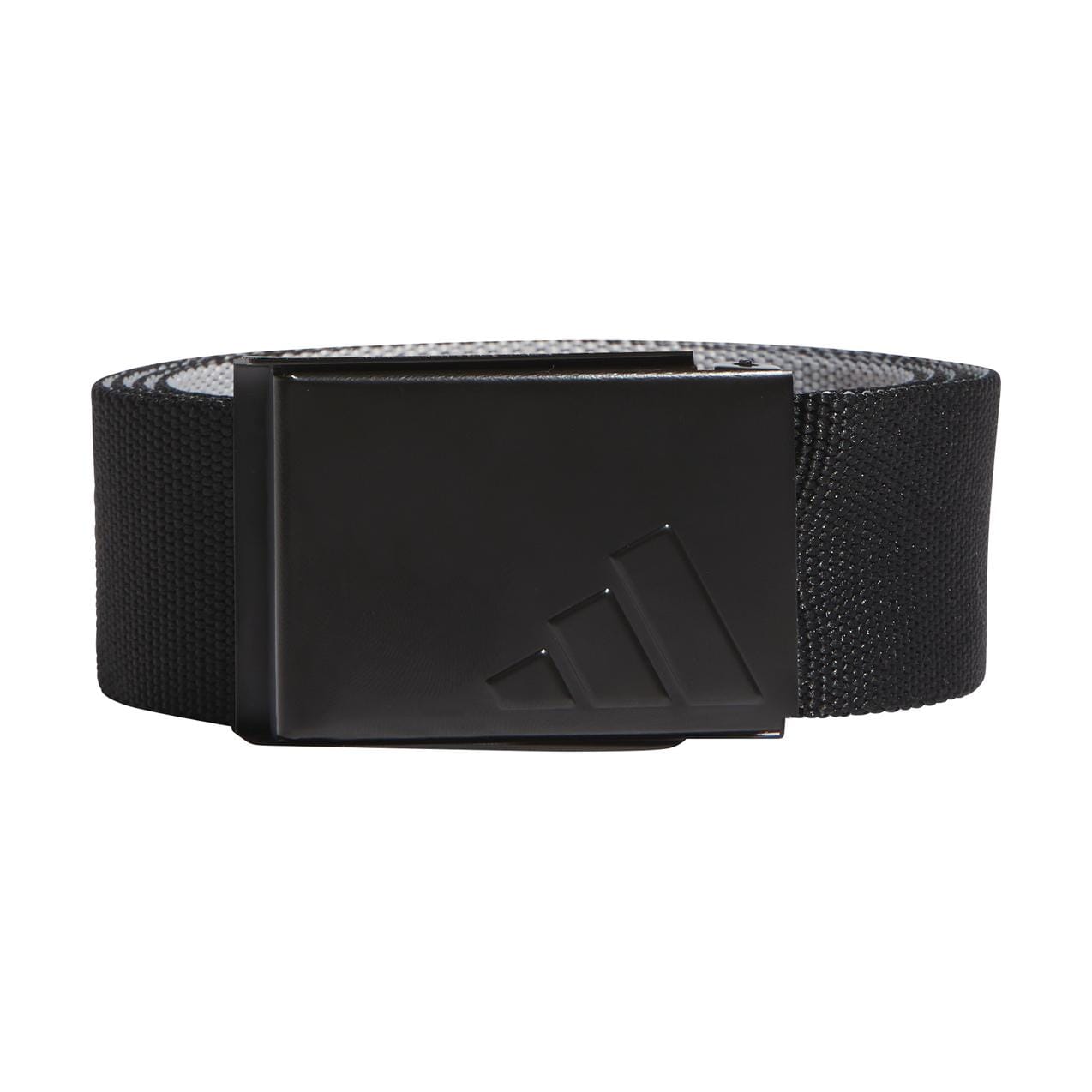 Adidas Men's Reversible Web Belt IP0317 Black/Grey Men's Belt Adidas OSFM One Size Fits Most Black 