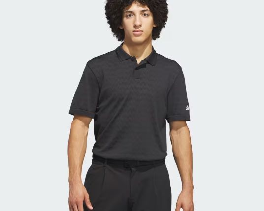 Adidas Men's Tour Seamless Polo KA6161 Men's Polos Adidas Small Black/Grey 