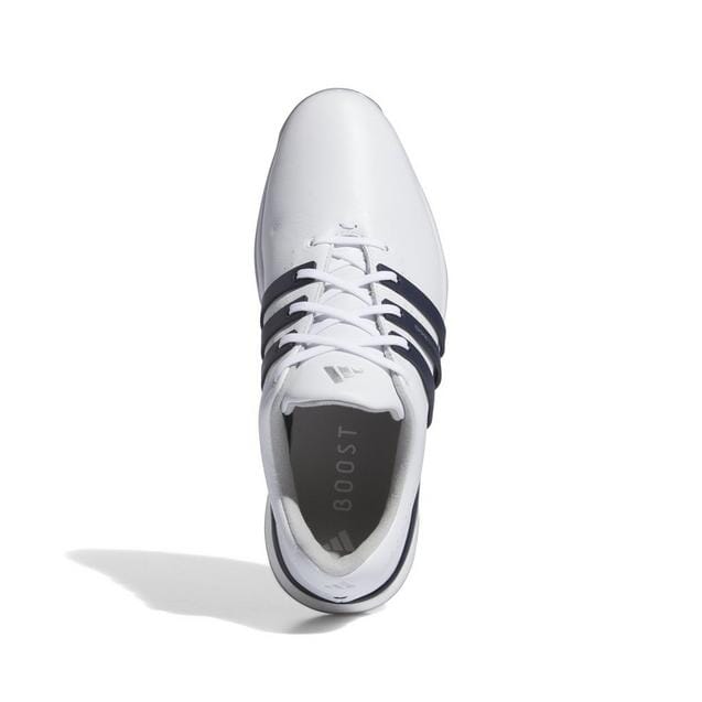 Adidas Men's Tour360 24 Spiked Golf Shoe - White/Navy Golf Shoes Adidas 