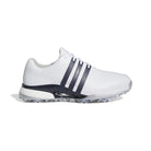 Adidas Men's Tour360 24 Spiked Golf Shoe - White/Navy Golf Shoes Adidas 9 