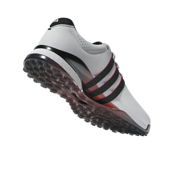 Adidas Men's Tour360 25 Spikeless Golf Shoe - White/Black/Red Golf Shoes Adidas 