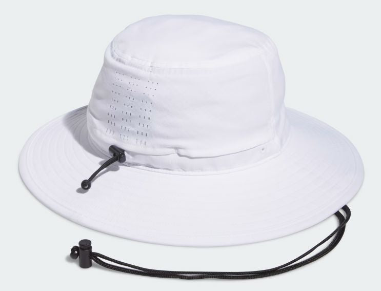 Adidas Men's Wide Brim Hat White HS5473 Golf Hat Golf Stuff 