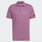 Adidas Ottoman Stripe Polo Shirt Fuchsia Men's Polos Adidas 