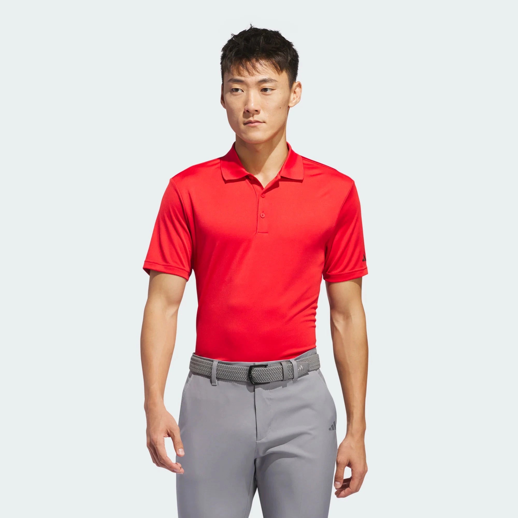 Adidas Performance Polo IU4434 Red Golf Stuff 