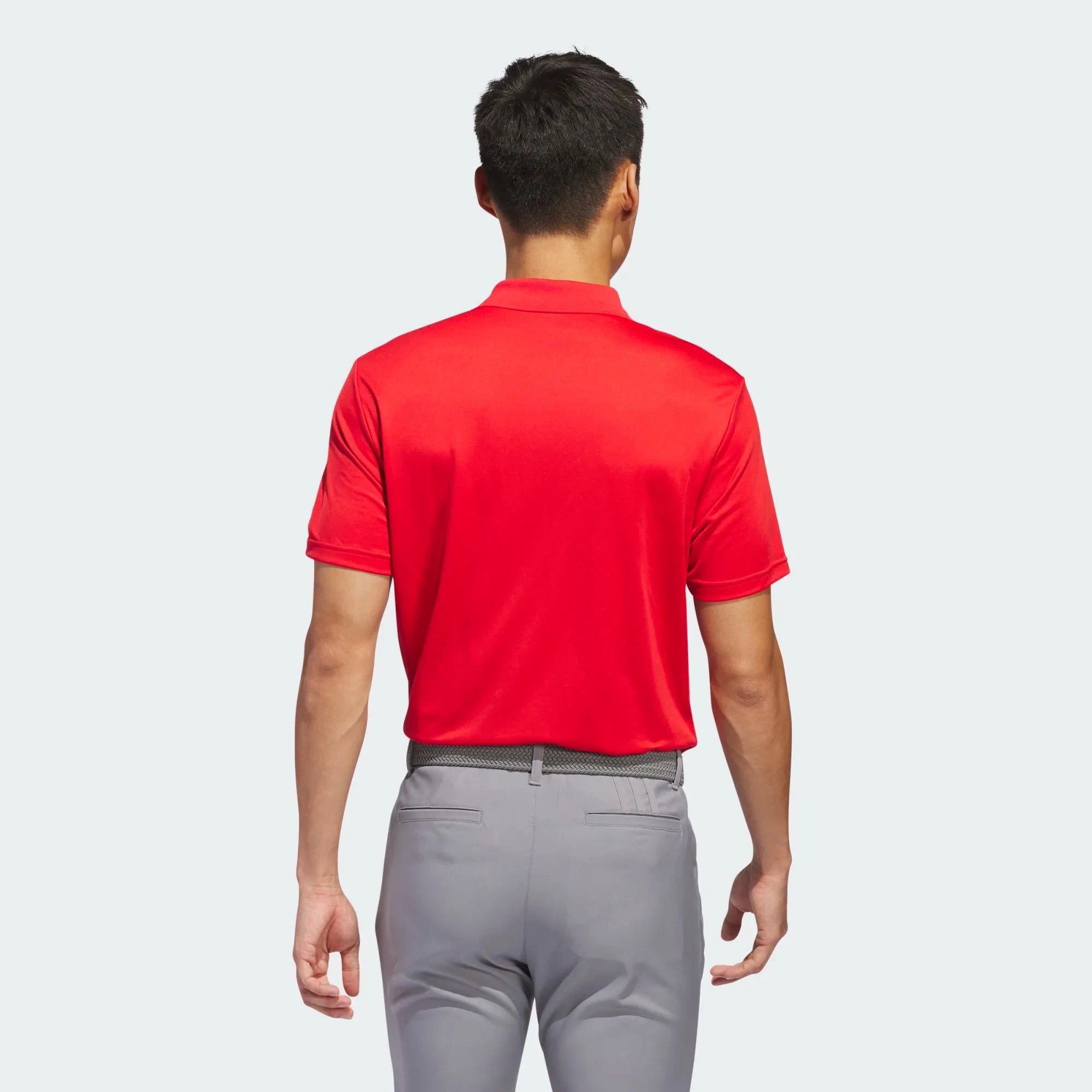 Adidas Performance Polo IU4434 Red Golf Stuff 