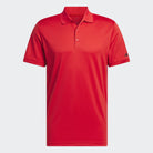Adidas Performance Polo IU4434 Red Golf Stuff Medium 