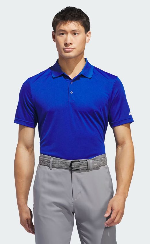 Adidas Performance Polo IU4438 Royal Blue Golf Stuff Medium 