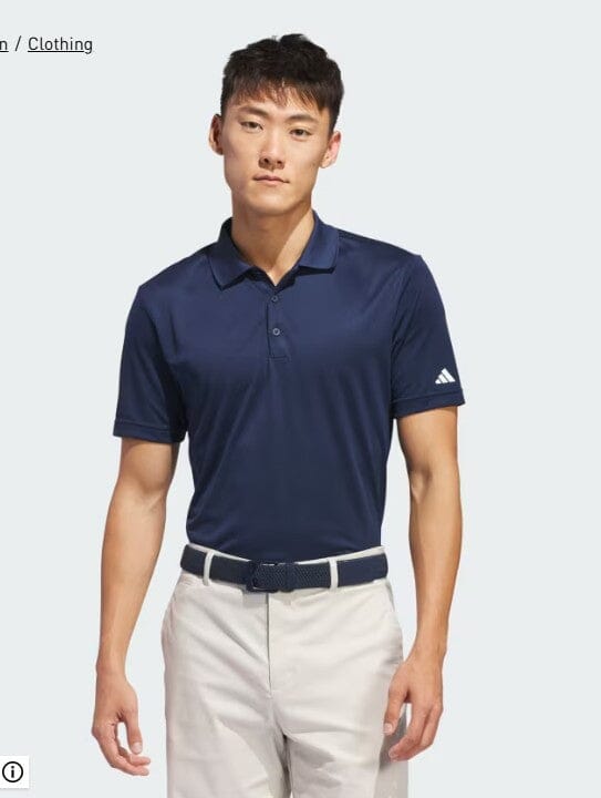 Adidas Performance Polo IU4442 Collegiate Navy Men's Polos Adidas Medium 