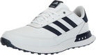 Adidas S2G SL Leather 24 IF6606 Men's Spikeless White/Navy Golf Shoes Men's Spikeless Golf Shoes Adidas 9.5 Medium Men's