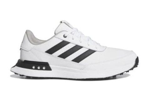 Adidas S2G SL Leather 24 JI4034 Men's Spikeless White/Black Golf Shoes Men's Spikeless Golf Shoes Adidas 11.5 Medium Men's