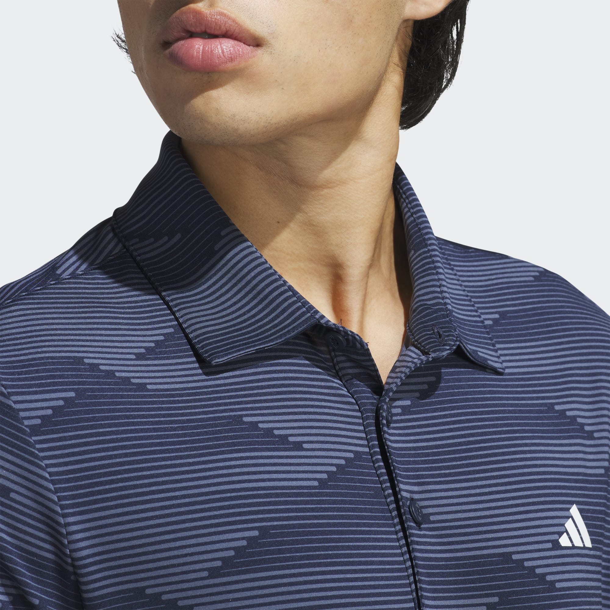 Adidas Ultimate Speed Stripe Polo Men's Navy JN9136 Men's Polos Adidas 