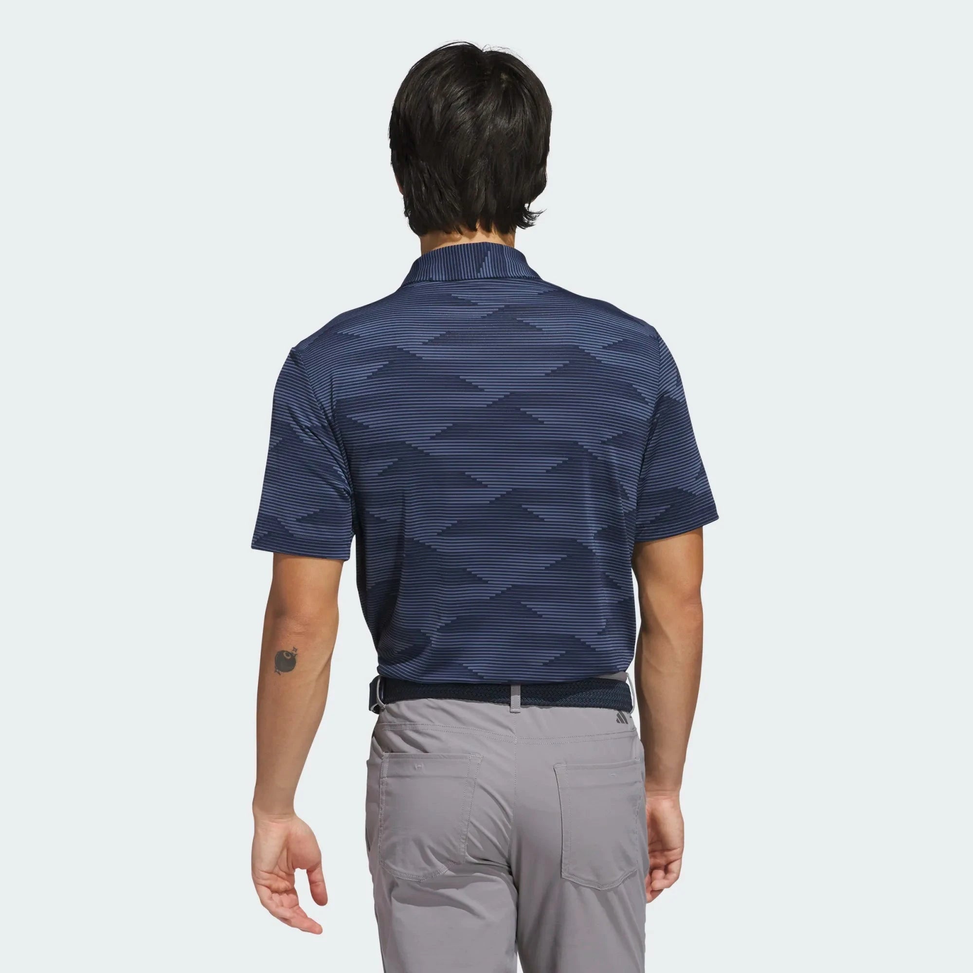 Adidas Ultimate Speed Stripe Polo Men's Navy JN9136 Men's Polos Adidas 