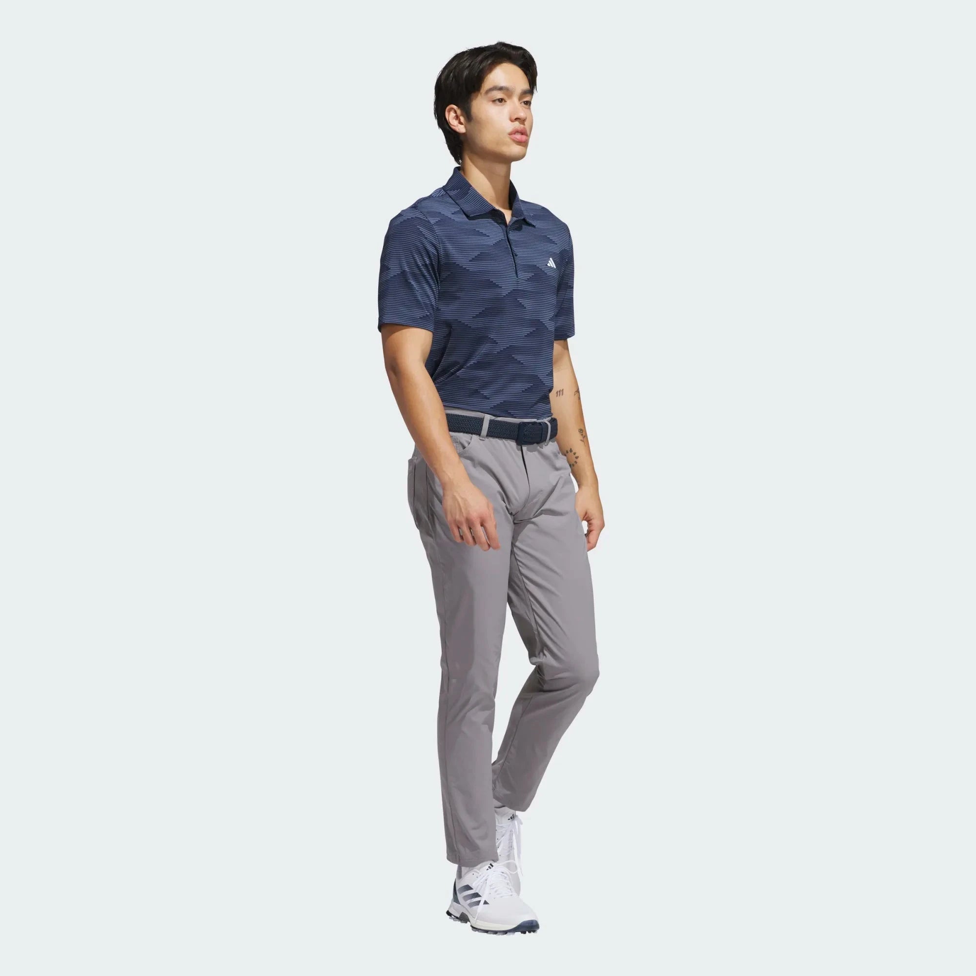 Adidas Ultimate Speed Stripe Polo Men's Navy JN9136 Men's Polos Adidas 