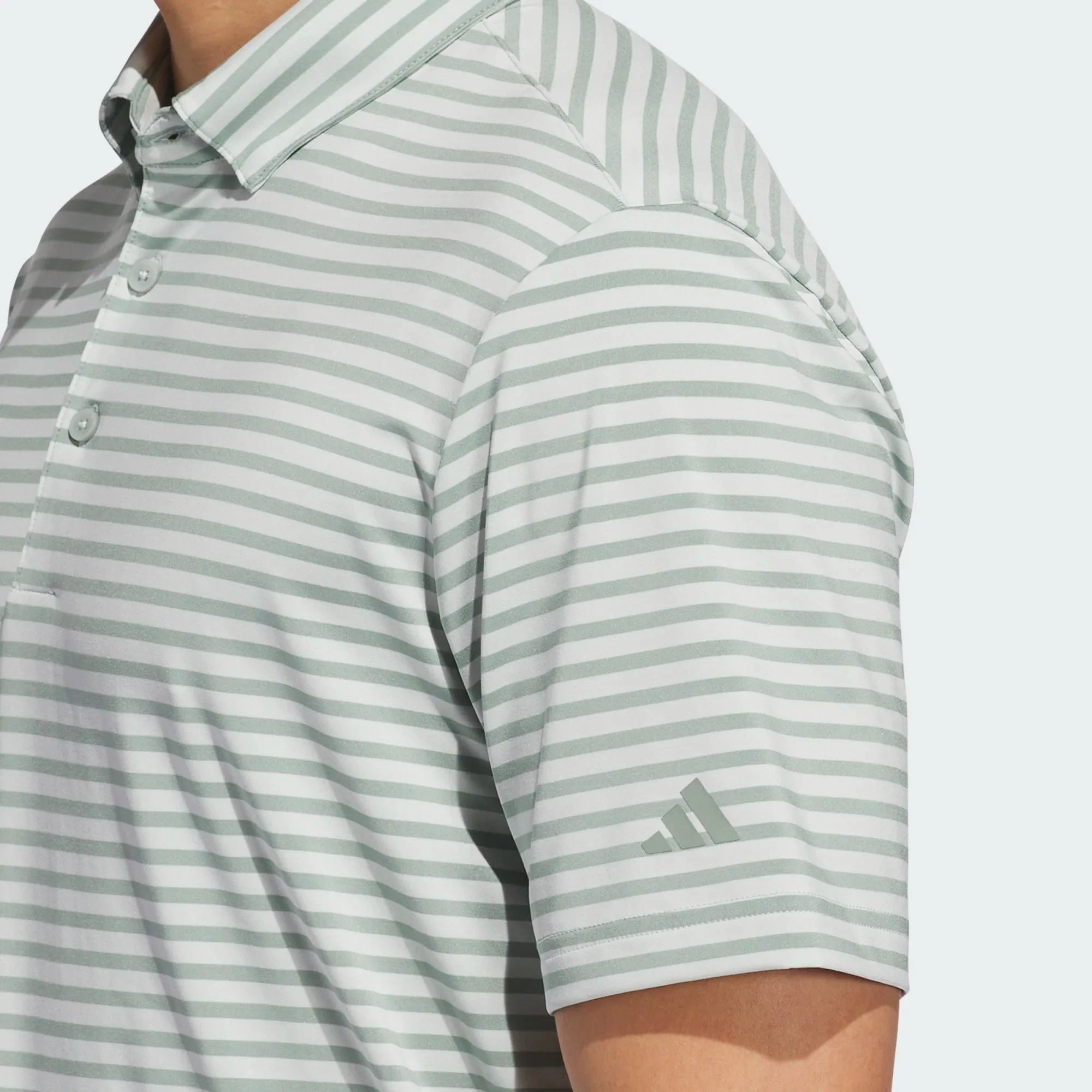 Adidas Ultimate Stripe Polo Men's Green JF8999 Men's Polos Adidas 