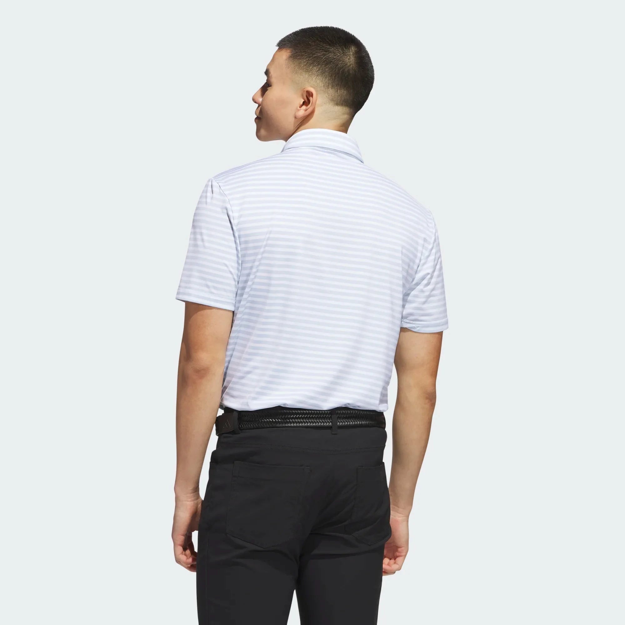 Adidas Ultimate Stripe Polo Men's White JP0475 Men's Polos Adidas 