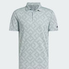 Adidas Ultimate365 Jacquard Polo Shirt KB1393 Men's Polos Adidas Medium Sage/Nvy 