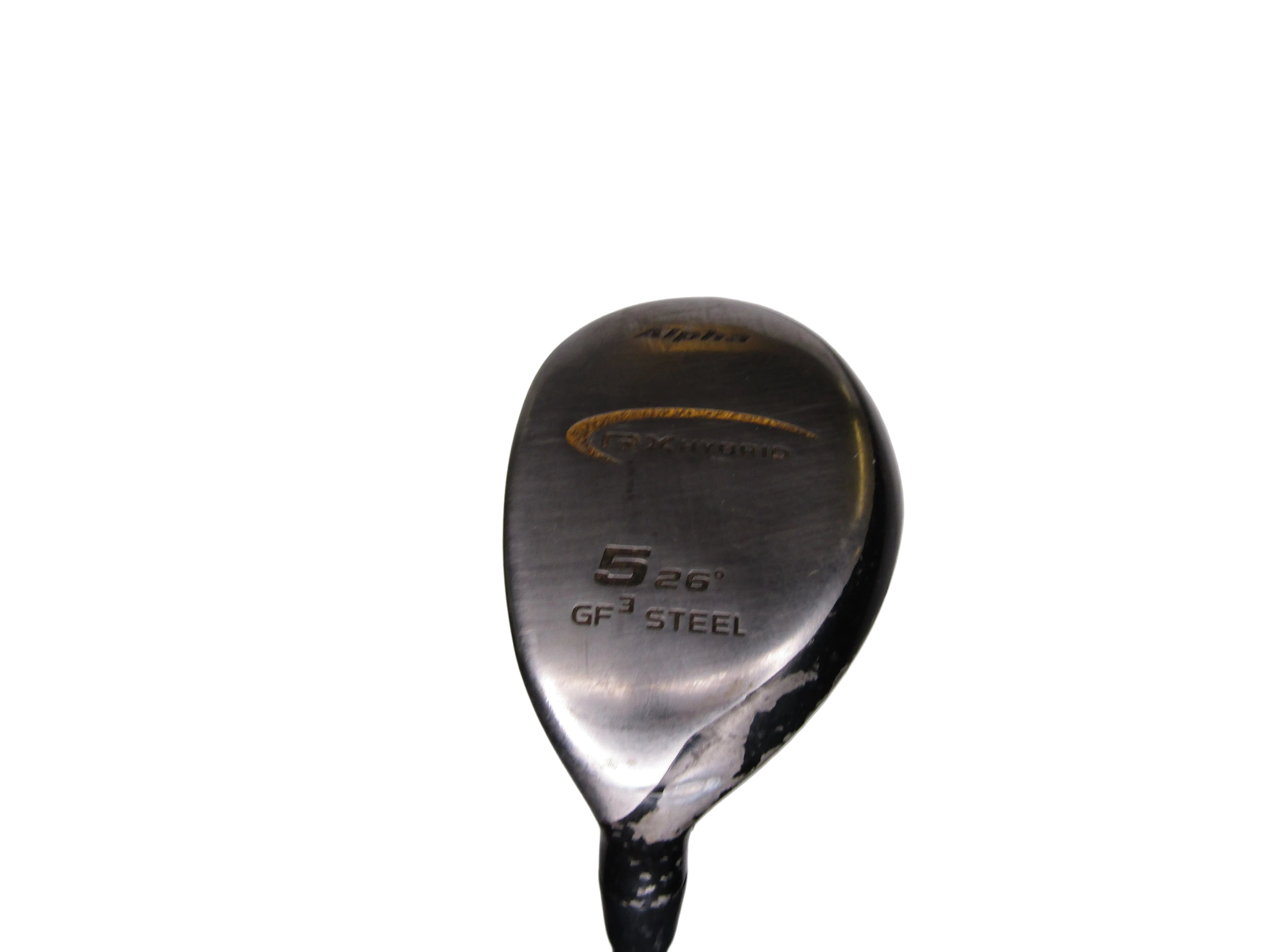 Alpha RX #5 26° Hybrid Regular Flex Steel Shaft Men's Left Hc Pre-Owned Hybrids Alpha 