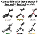 Alphard eWheels V2 PRO - turn Push Cart into Electric Cart Golf Carts Alphard 