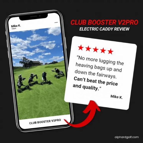 Alphard eWheels V2 PRO - turn Push Cart into Electric Cart Golf Carts Alphard 
