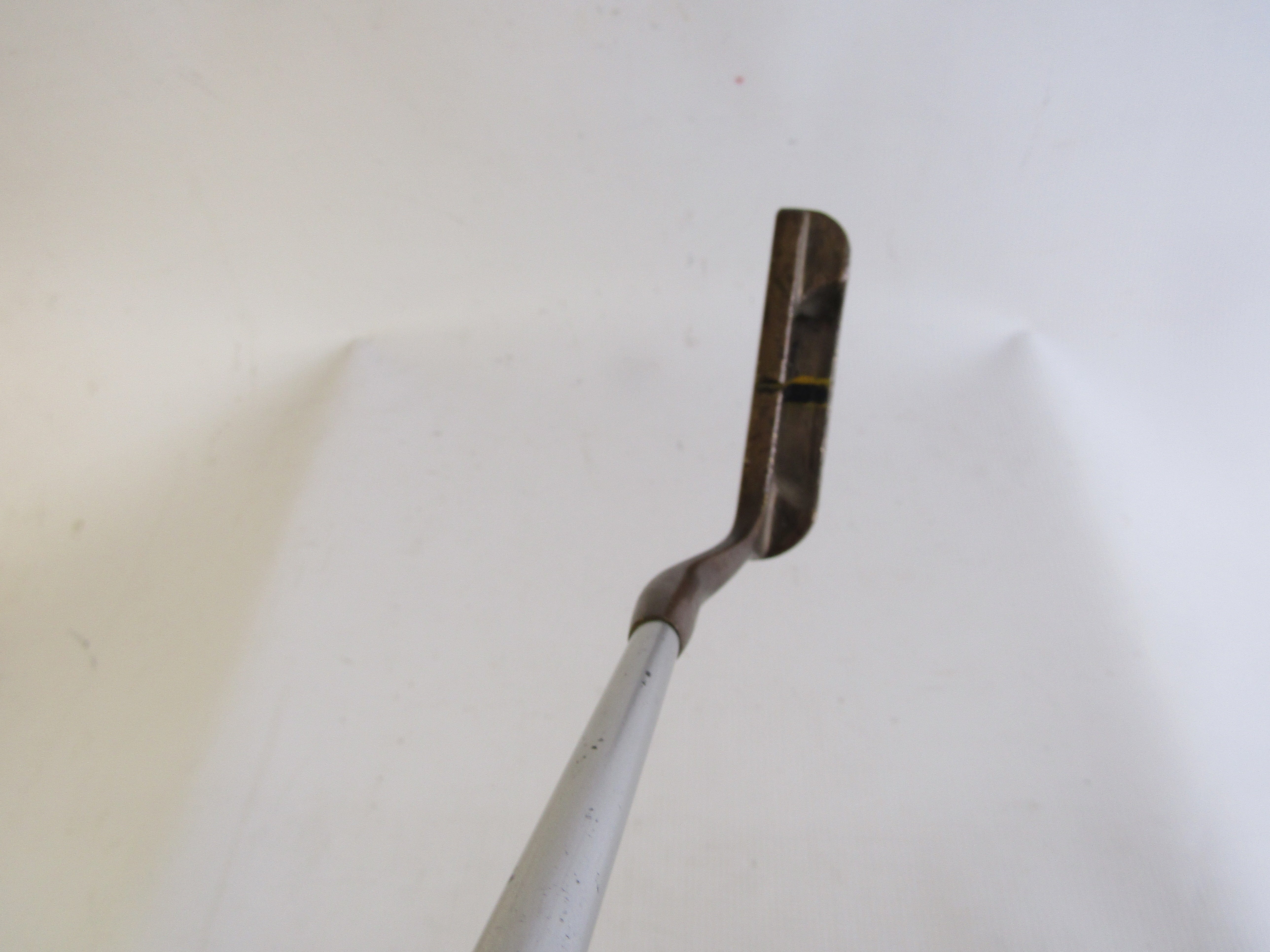 American Open Model 3 35" Brass Blade Putter Graphite Right Hand Pre-Owned Putters Golf Stuff 
